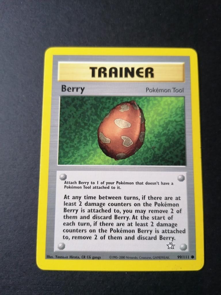 Berry - Neo Genesis 99/111 - Pokémon, Ophalen of Verzenden, Zo goed als nieuw