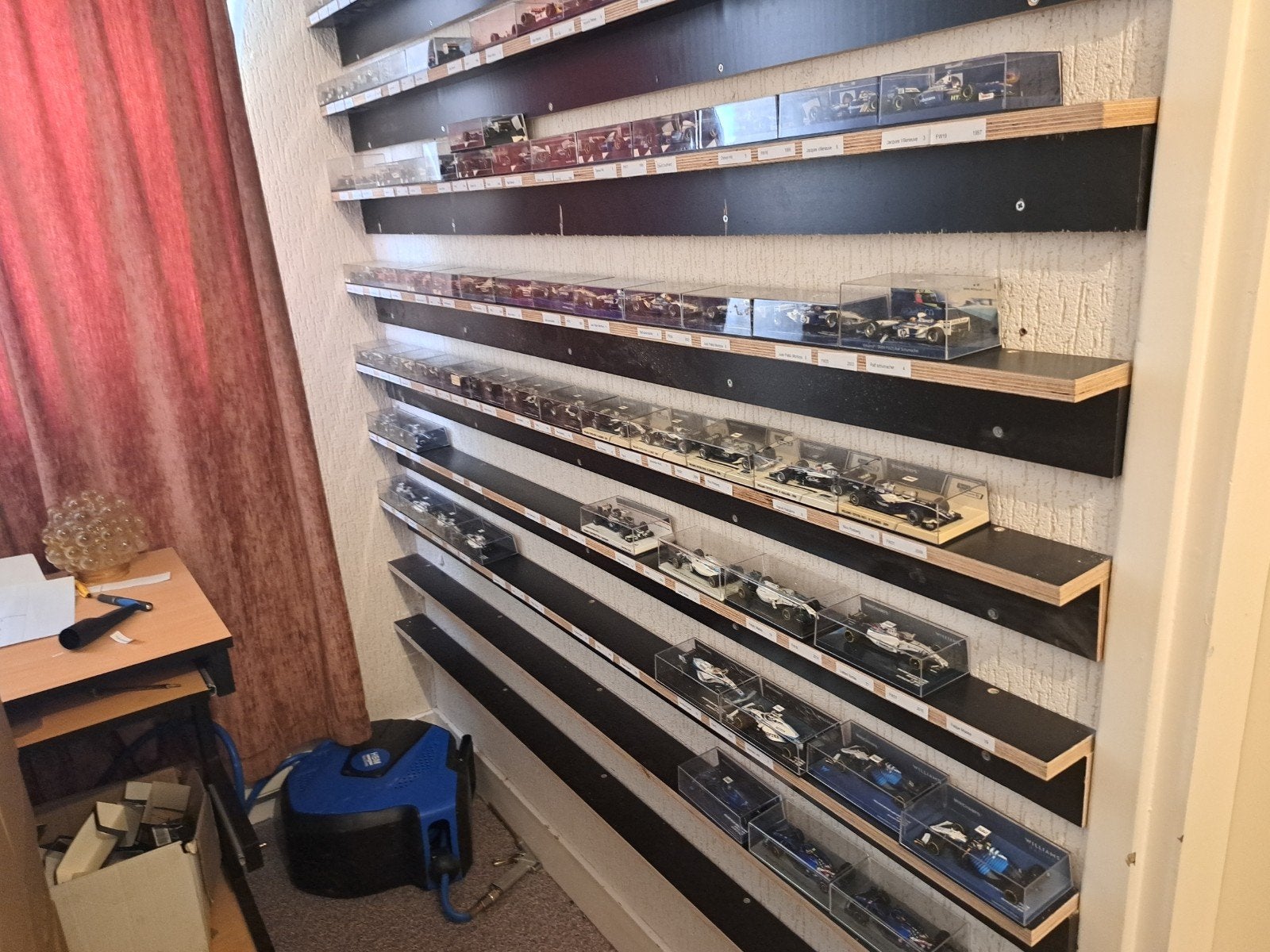 Grote collectie Williams F1 M-hamps en Spark schaalmodellen, Ophalen, Nieuw, Overige typen