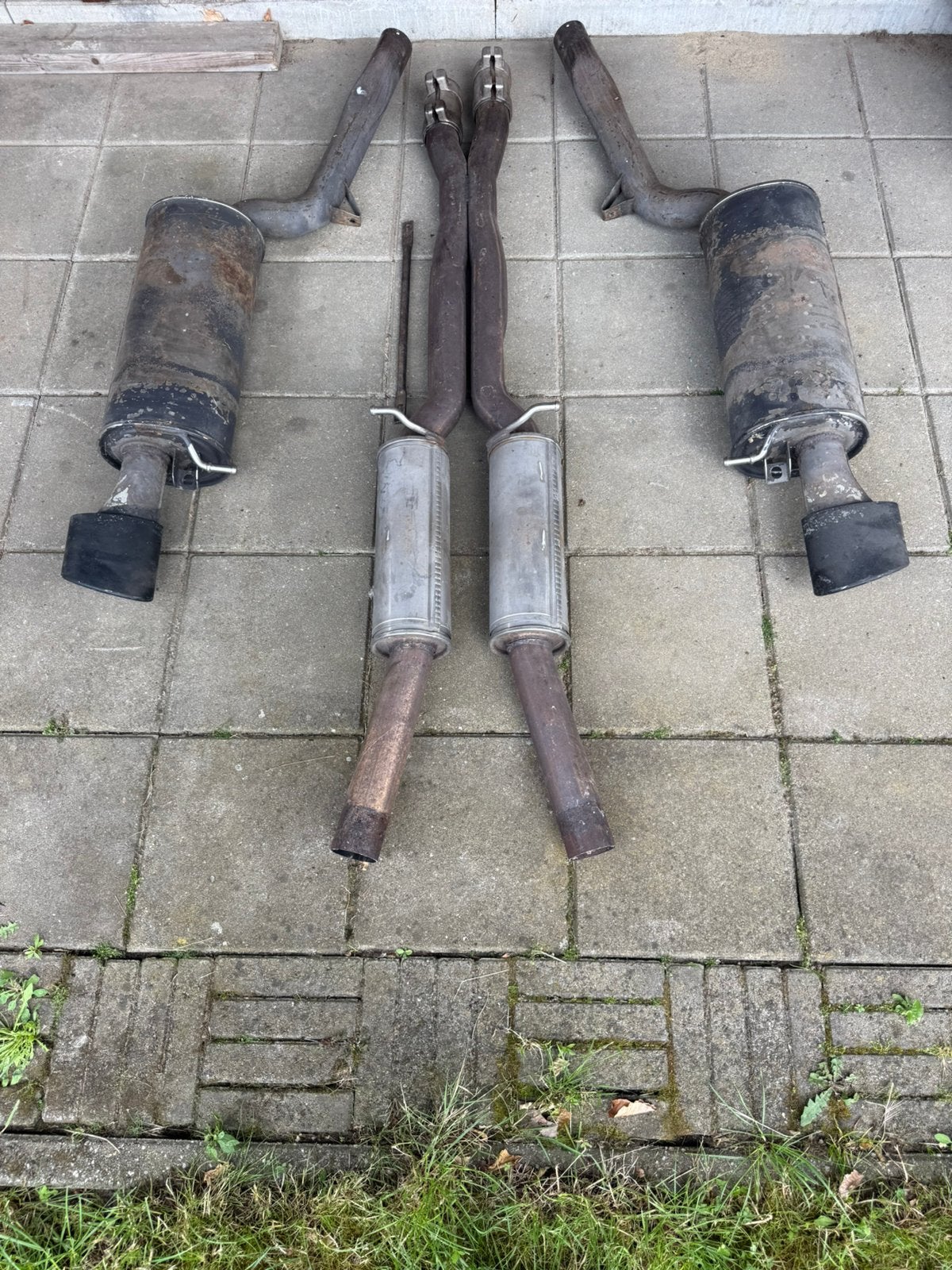 Uitlaat Audi RS6 C5, Auto-onderdelen, Uitlaatsystemen, Ophalen, Gebruikt, Audi