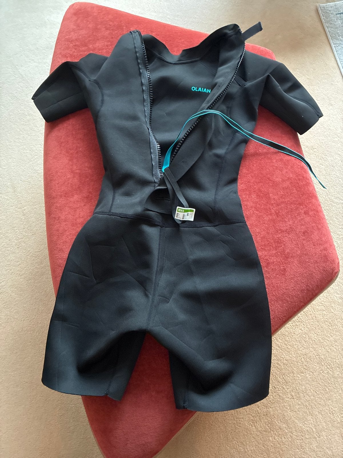 Olaian Wetsuit XS - Zo goed als nieuw, Ophalen of Verzenden, Zo goed als nieuw, Kind, Wetsuit