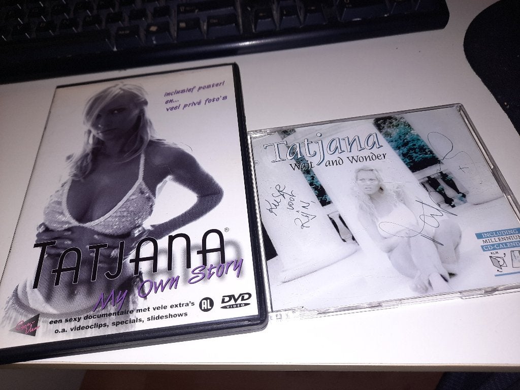 DVD / CD SINGLE GESIGNEERD Tatjana, Ophalen, Zo goed als nieuw, Nederlandstalig