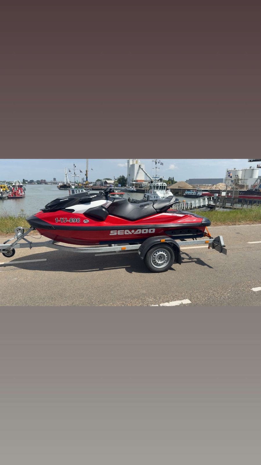 Sea-doo rxp 325, Ophalen, Zo goed als nieuw