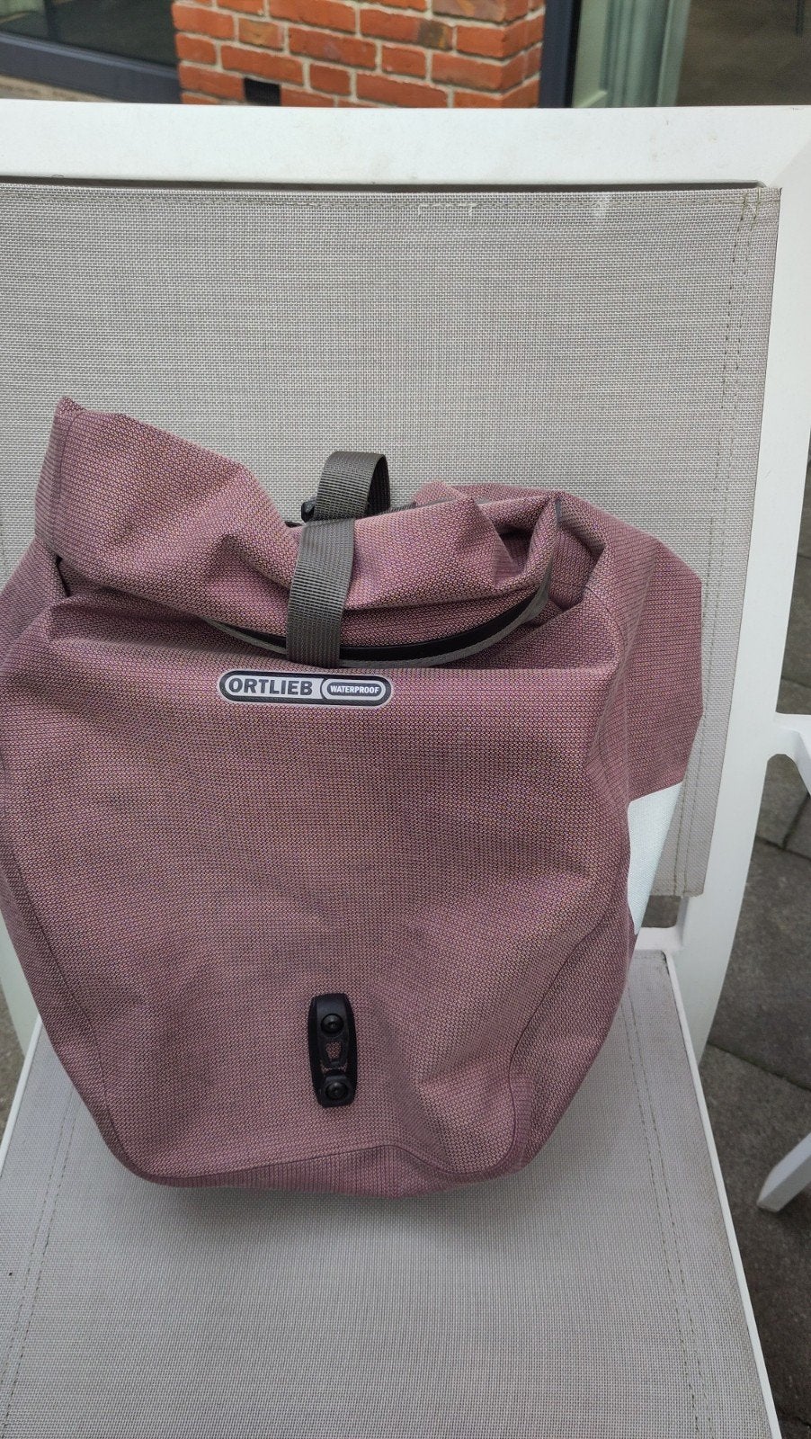 Ortlieb fietstas roze - waterdicht, Ophalen of Verzenden, Gebruikt, Ortlieb