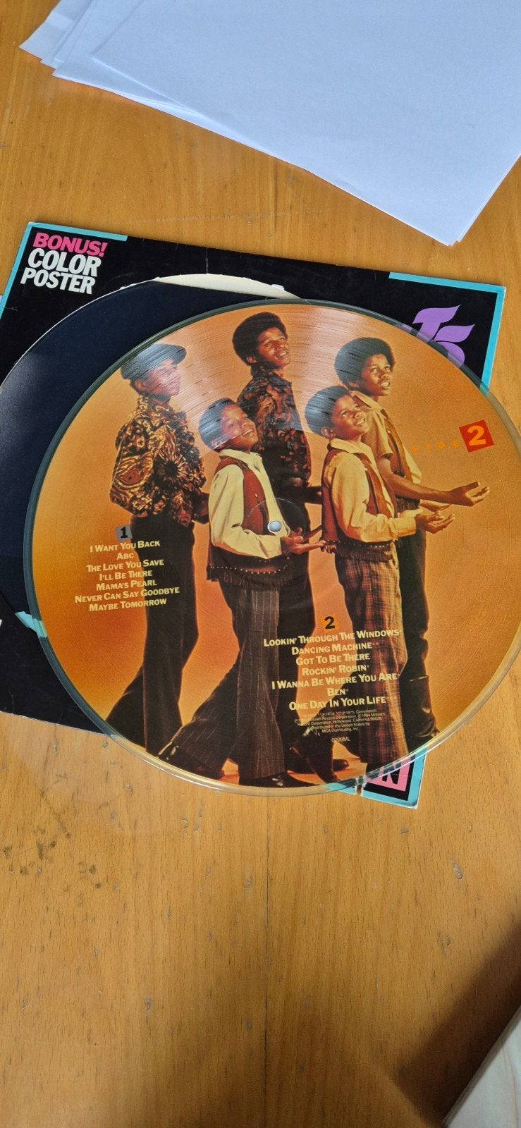 Michael Jackson & The Jackson 5 -  Picture Di, Ophalen, LP, Pop, Picture disc