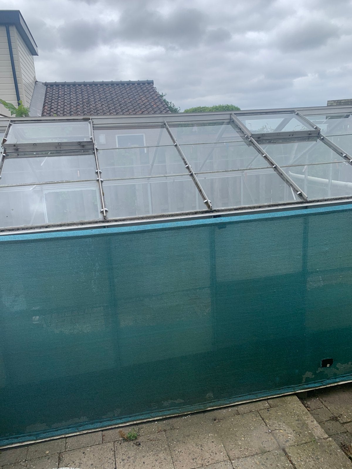 Tuinkas, Tuin en Terras, Kassen, Ophalen, Glas, Gebruikt, Aluminium