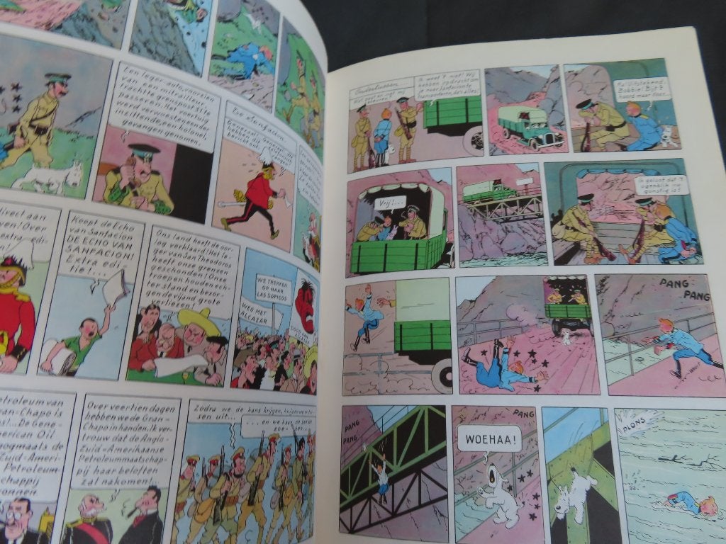 Stripboek kuifje met gebroken oor, Boeken, Gelezen, Eén stripboek, Ophalen of Verzenden, Herge
