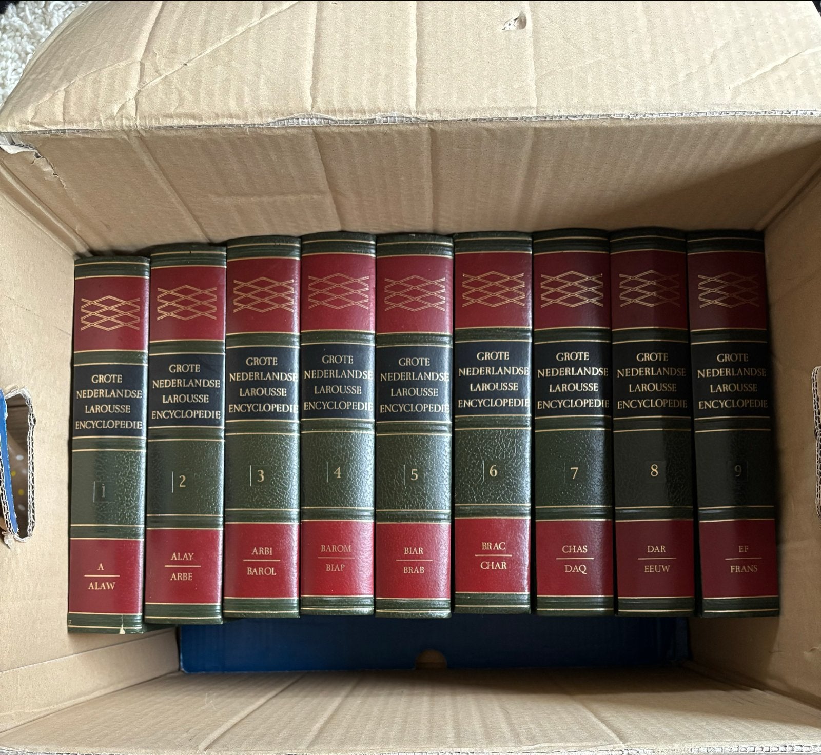 Grote Nederlandse Larousse Encyclopedie (Compleet 29 stuks), Boeken, Ophalen, Gelezen, Algemeen, Complete serie