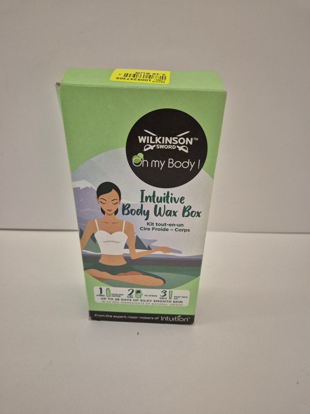 Wilkinson Sword Intuitive Body Wax Box - Ontharingsset, Verzenden, Nieuw, Overige typen