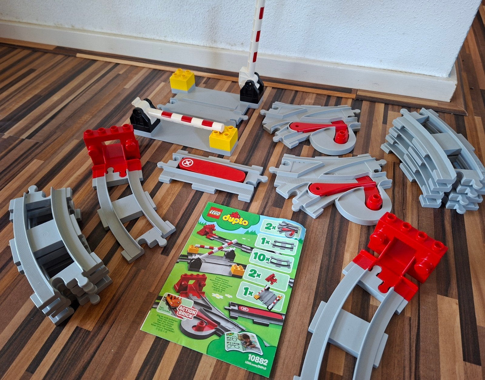 Duplo spoor / rails, set 10882, Ophalen of Verzenden, Zo goed als nieuw, Duplo