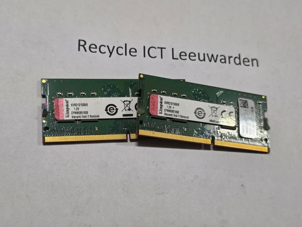 Kingston 8gb laptop ram geheugen ddr4 pc4 2133p, Gebruikt, DDR4, 8 GB, Ophalen of Verzenden