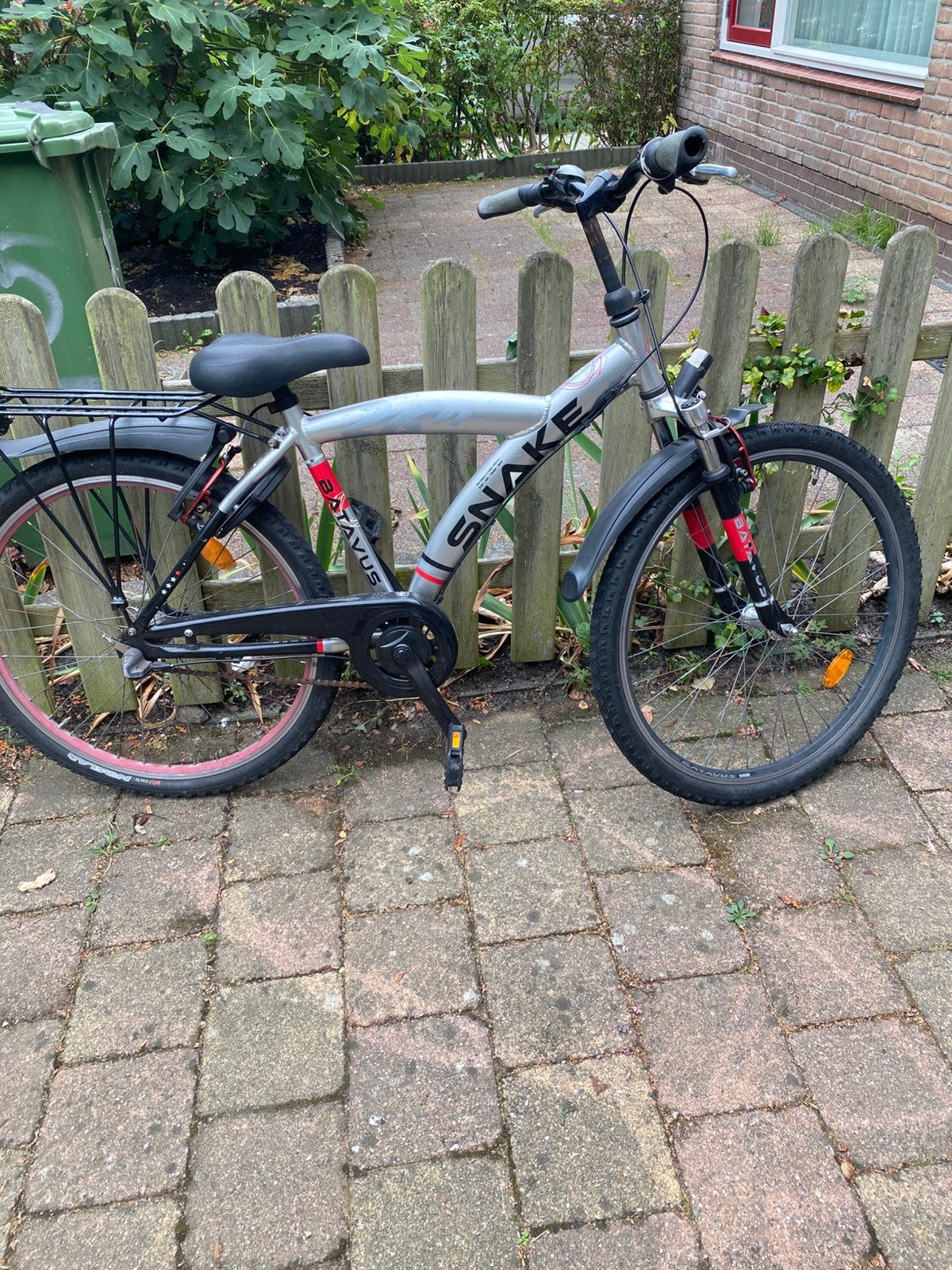 Jongen fiets 26 inch vanaf 9 jaar, Fietsen en Brommers, Ophalen, Zo goed als nieuw, 26 inch of meer, Handrem