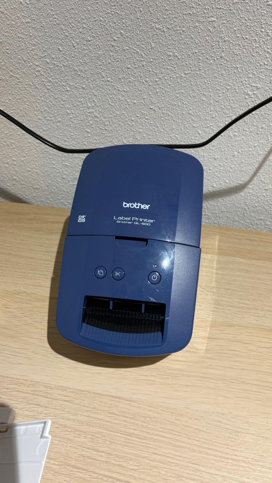 Brother QL-600 Labelprinter - Compact en Efficiënt, Zwart-en-wit printen, Gebruikt, Verzenden, Printer