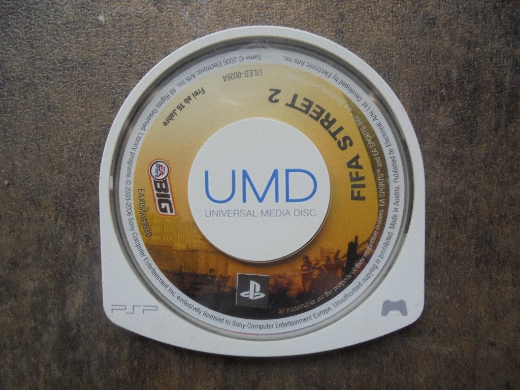 FIFA Street 2 voor PSP (zie foto's), Gebruikt, 1 speler, Ophalen of Verzenden, Vanaf 3 jaar