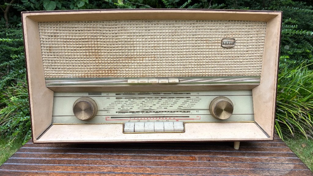 Vintage Erres radio, Audio, Tv en Foto, Radio's, Ophalen, Gebruikt, Radio