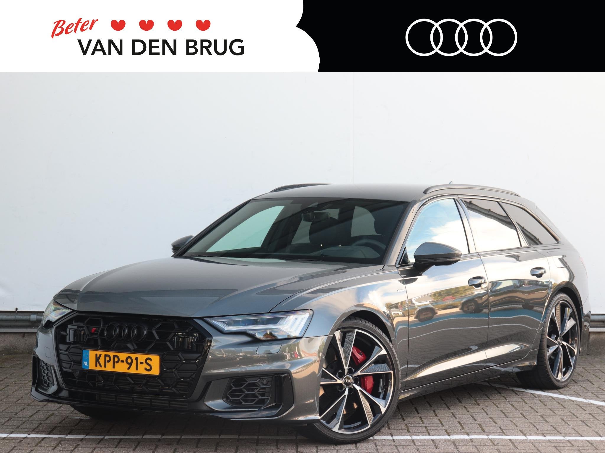 Audi A6 Avant 55 TFSI e quattro S edition Competition | Trek, Auto's, Automaat, Gebruikt, 4 cilinders, 150 min