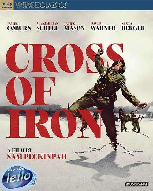Blu-ray: Cross of Iron (1977 James Coburn) 2023R UK niet NLO, Ophalen of Verzenden, Nieuw in verpakking, Drama