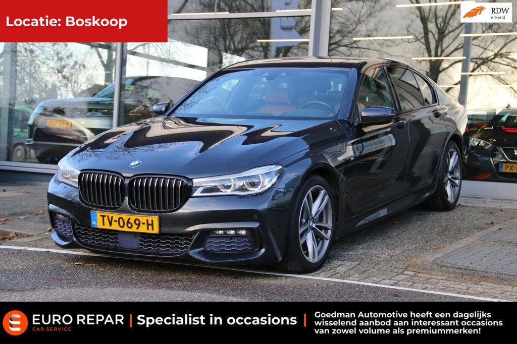BMW 7-serie 730d High Executive EXPORT PRICE EX BPM!, Auto's, BMW, Automaat, 1730 kg, Achterwielaandrijving, Gebruikt