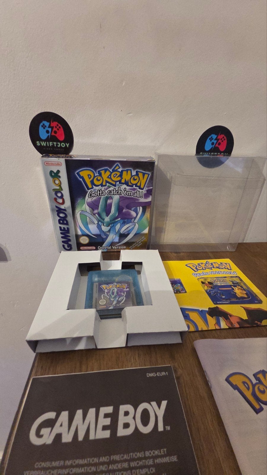 Pokemon Crystal (Compleet) - GBC, Nintendo, 1 speler, Zo goed als nieuw, Role Playing Game (Rpg)