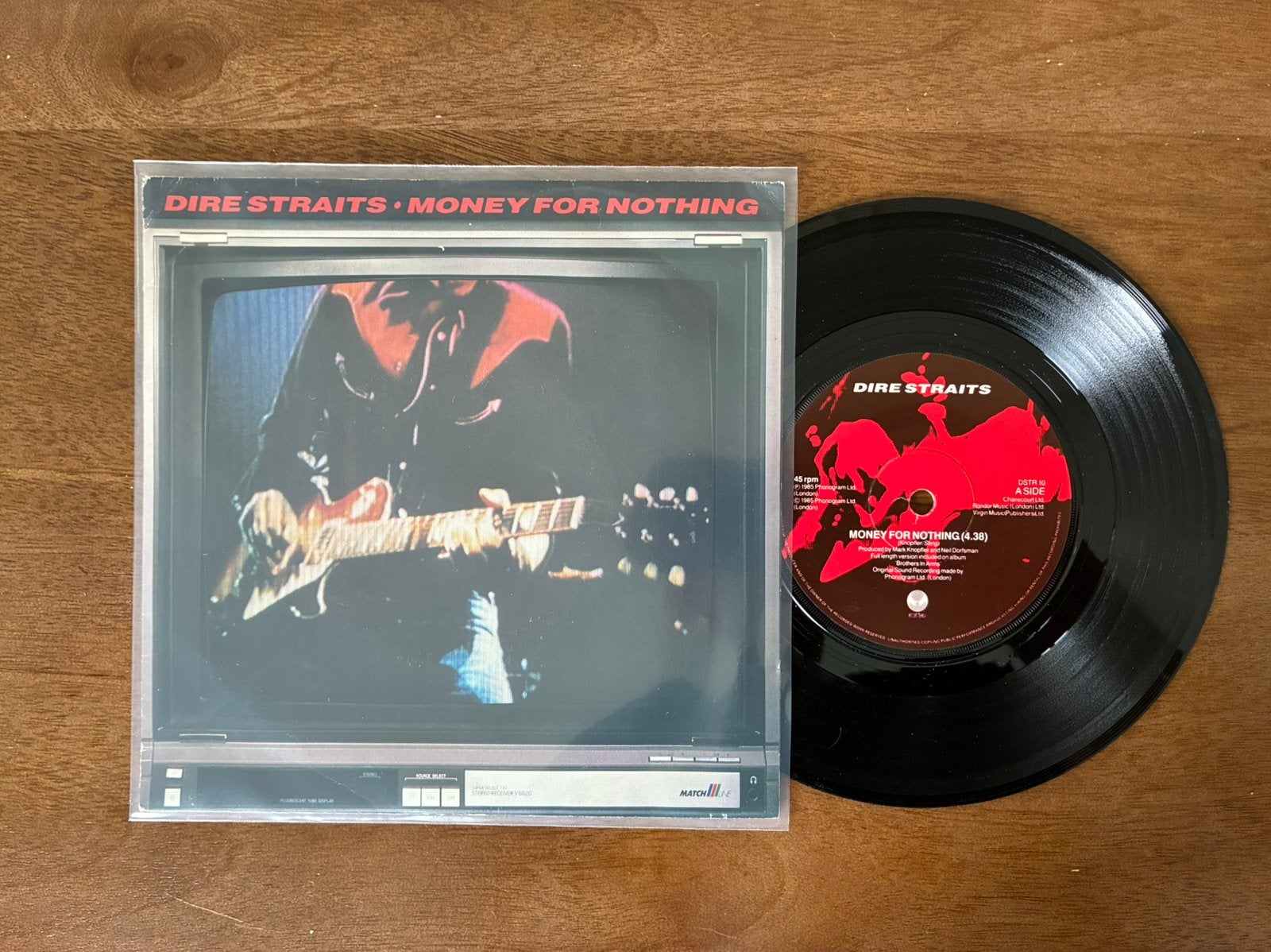 Dire Straits - Money for nothing / Love over gold ( live ), Ophalen of Verzenden, 7 inch