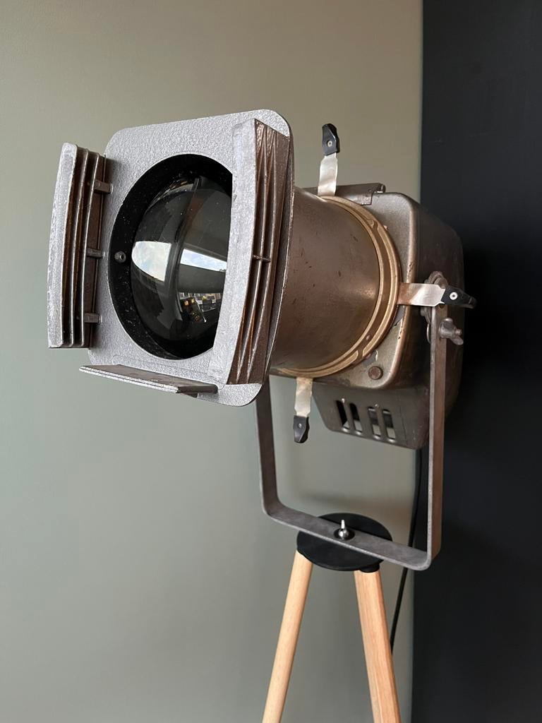 Strand Electric Patt 264 theaterspot kamerlamp, Gebruikt, Metaal of Aluminium, Vloerspot of Grondspot, Ophalen of Verzenden