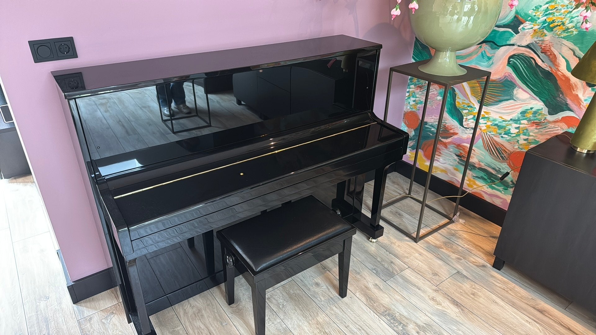 Piano zeer netjes, Ophalen, Gebruikt