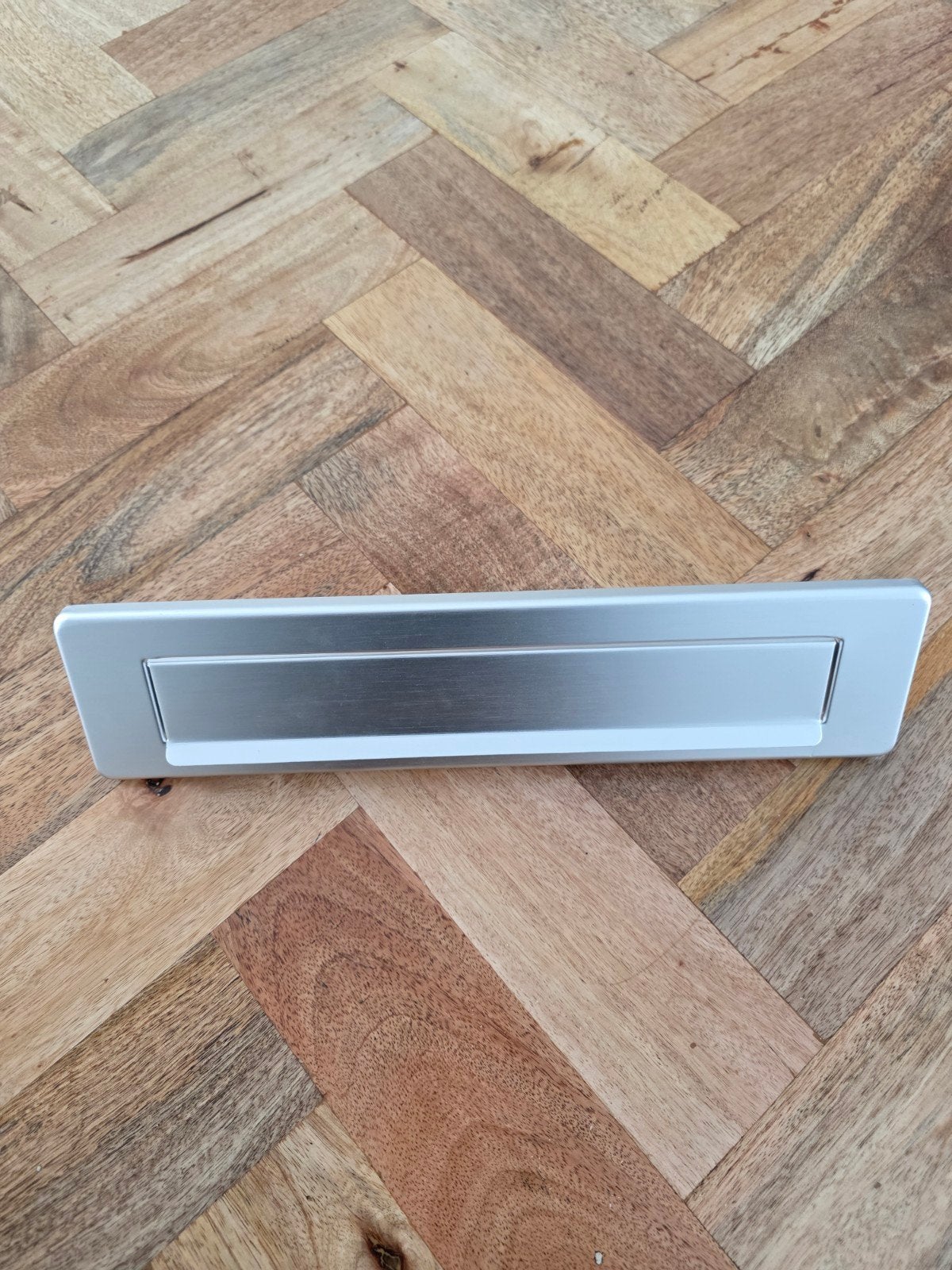 Briefplaat aluminium - Gamma, Doe-het-zelf en Verbouw, Deuren en Horren, Ophalen, Nieuw