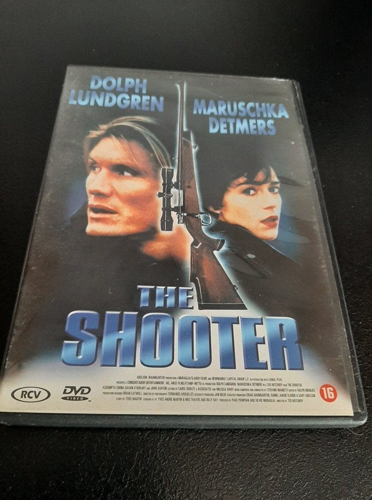 The shooter, Dolph Lundgren, Maruschka Detmers, John Ashton!, Vanaf 16 jaar, Ophalen of Verzenden, Gebruikt, Actiethriller