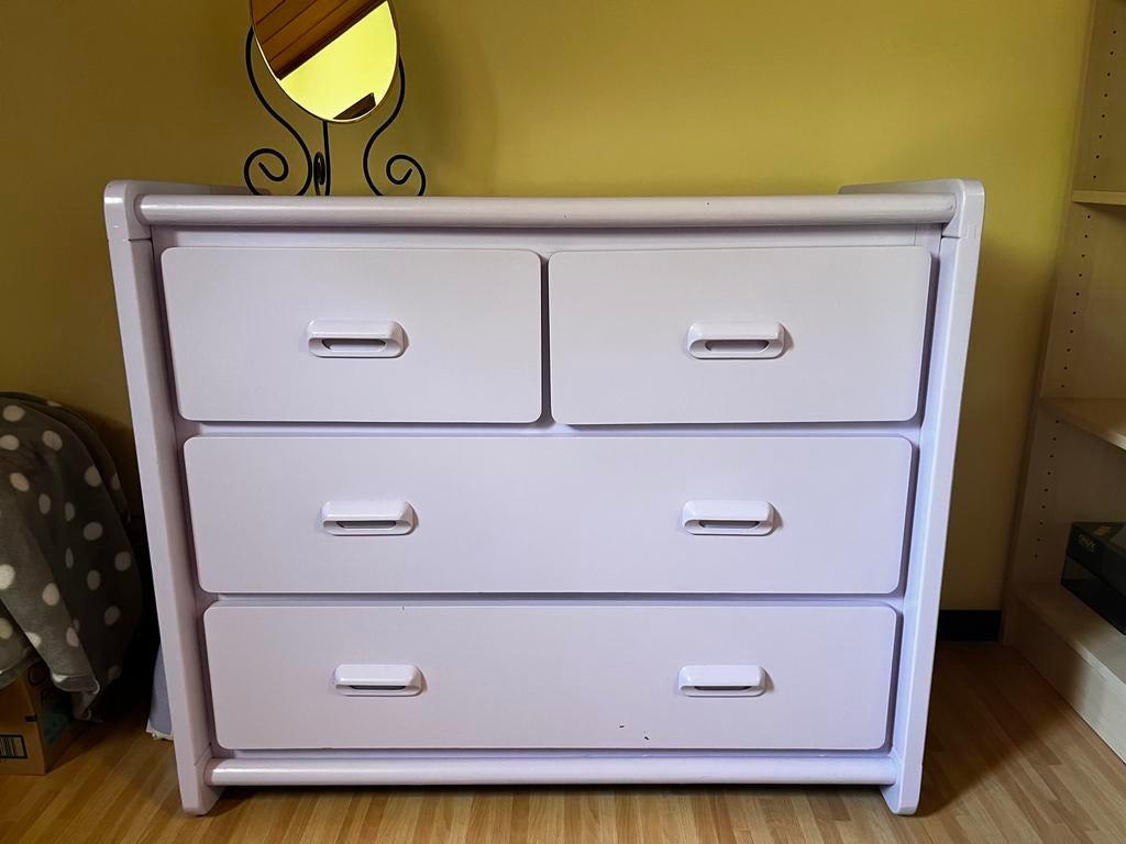 Commode pasteltint - 100x45x85 cm, Minder dan 90 cm, Gebruikt, Ophalen of Verzenden, 100 cm of meer