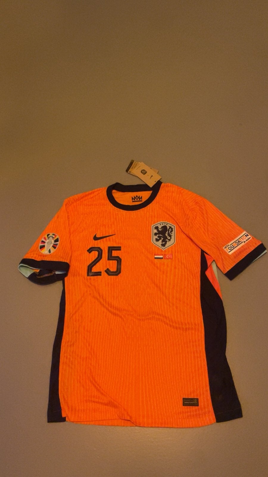 Nike Nederlands Elftal EK 2024 Bergwijn #25 XL Nieuw, Maat XL, Ophalen of Verzenden, Nieuw, Shirt