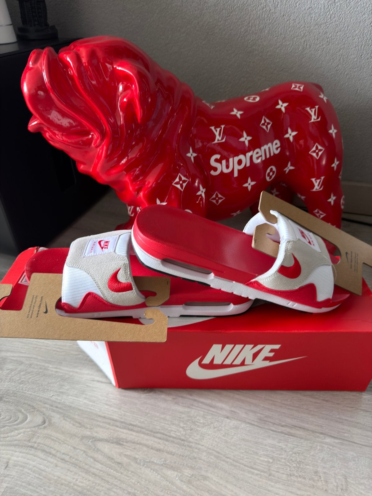 Nike Air Max 1 Slide Slippers - Nieuw in doos, Ophalen, Nieuw, Overige kleuren, Slippers