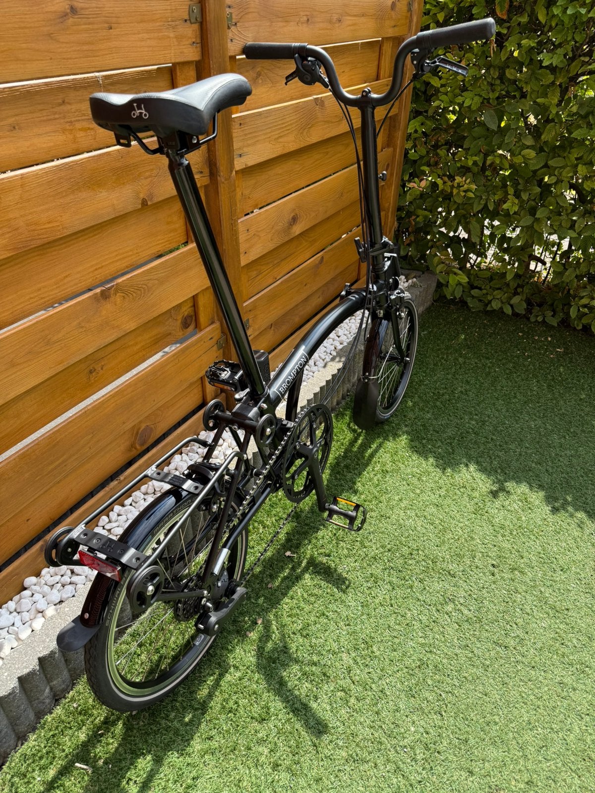 Foto 4 van Brompton C-Line H4R ref zwart, vouwfiets, als nieuw!