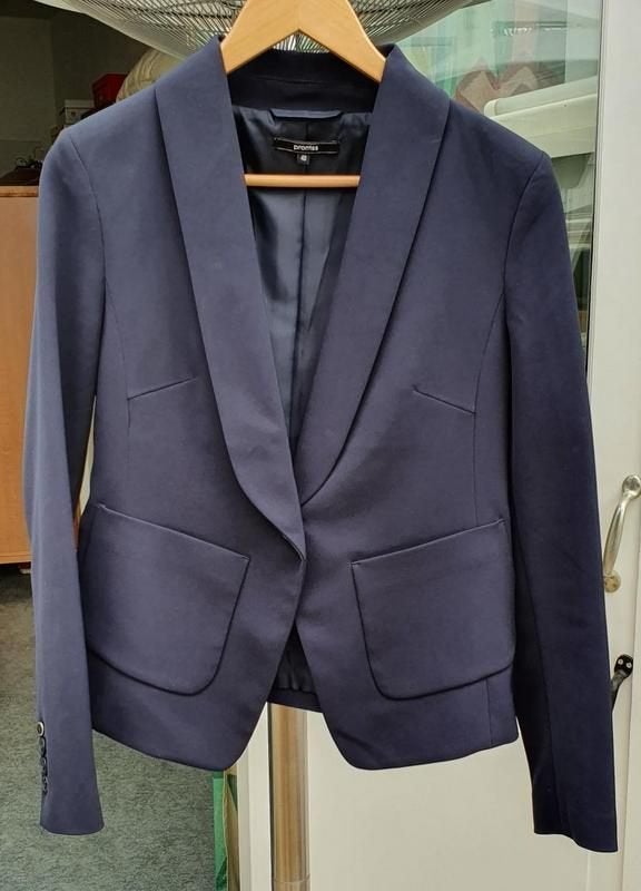 Promiss blauwe blazer nieuw maat 40, Maat 38/40 (M), Promiss, Blauw, Nieuw