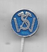 MIJNEN MIJNBOUW STAATSMIJNEN WILHELMINA BLAUWE SPELD, Ophalen of Verzenden, Gebruikt, Merk, Speldje of Pin