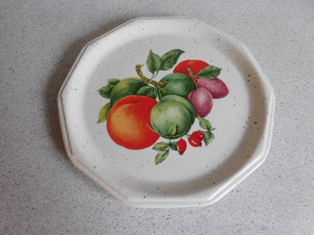 Bord 30 cm. Fruit Aardewerk, Ophalen of Verzenden