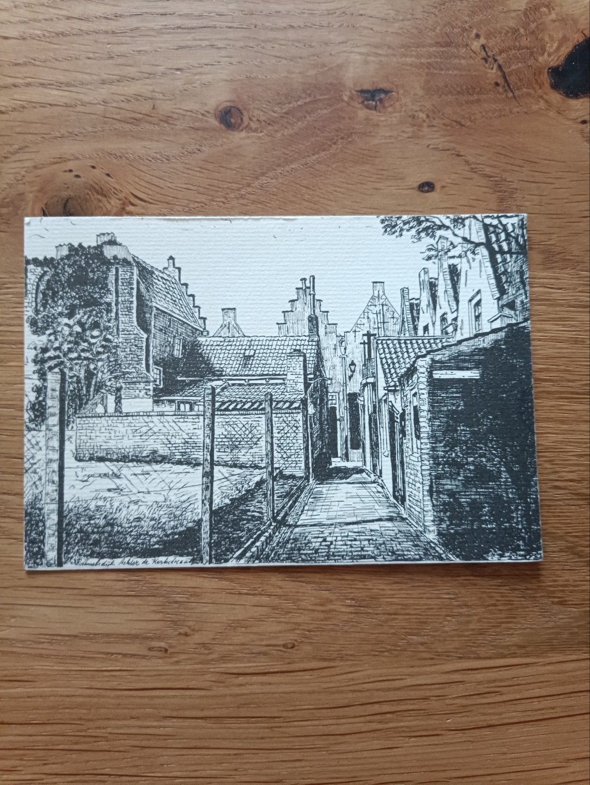 Sommelsdijk Achter de Kerkstraat, Verzamelen, Ophalen of Verzenden, 1980 tot heden, Ongelopen, Zuid-Holland