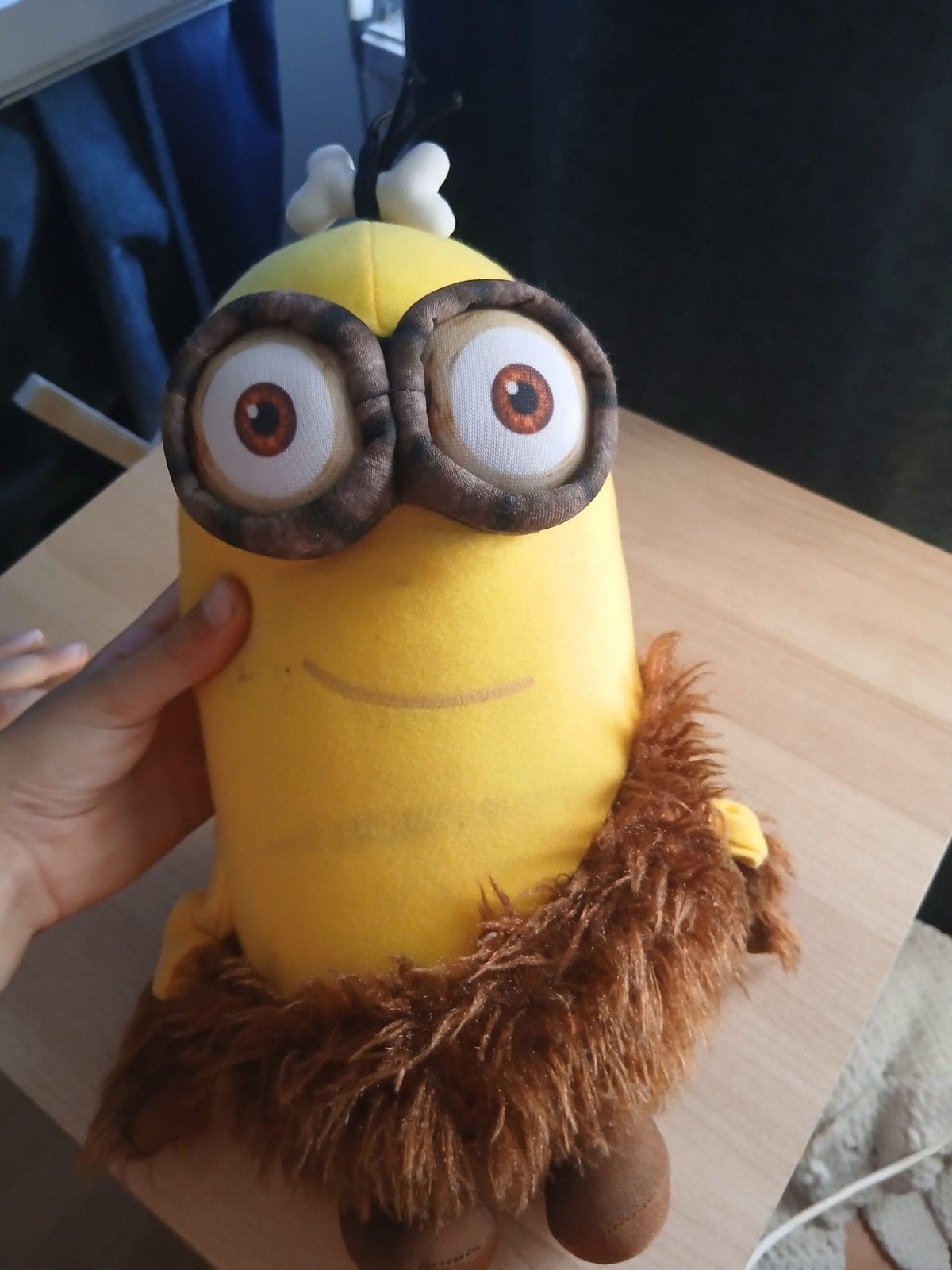 Minion knuffel, Ophalen