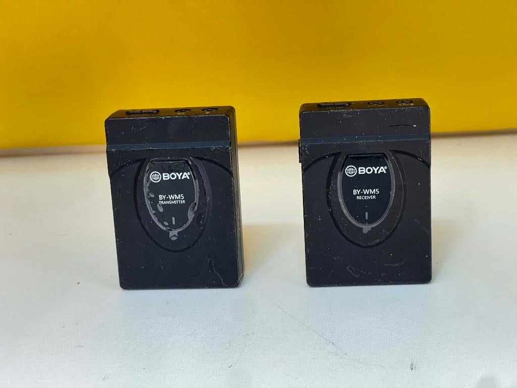 BOYA BY-WM5 verzender+ontvanger&Lavalier Set, N, Overige typen, Ophalen of Verzenden, Boya