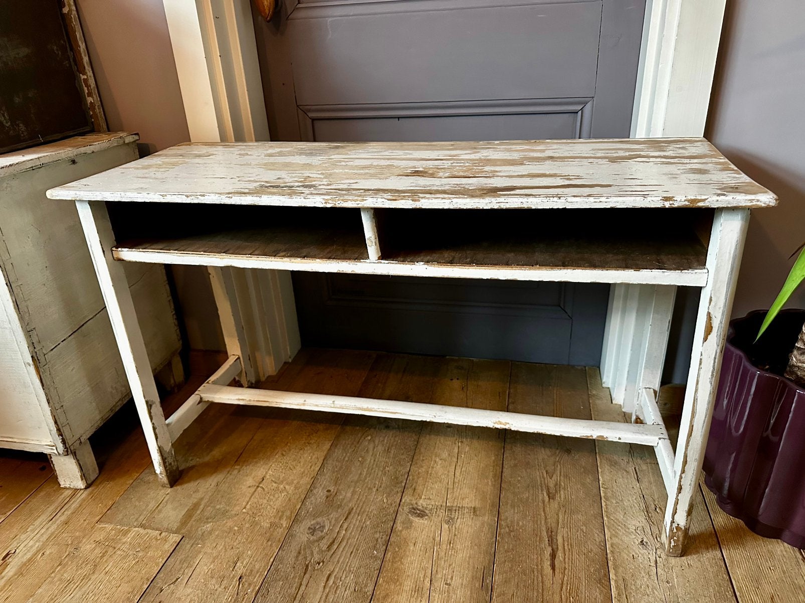 Antiek brocante schoolbureau, Antiek en Kunst, Ophalen