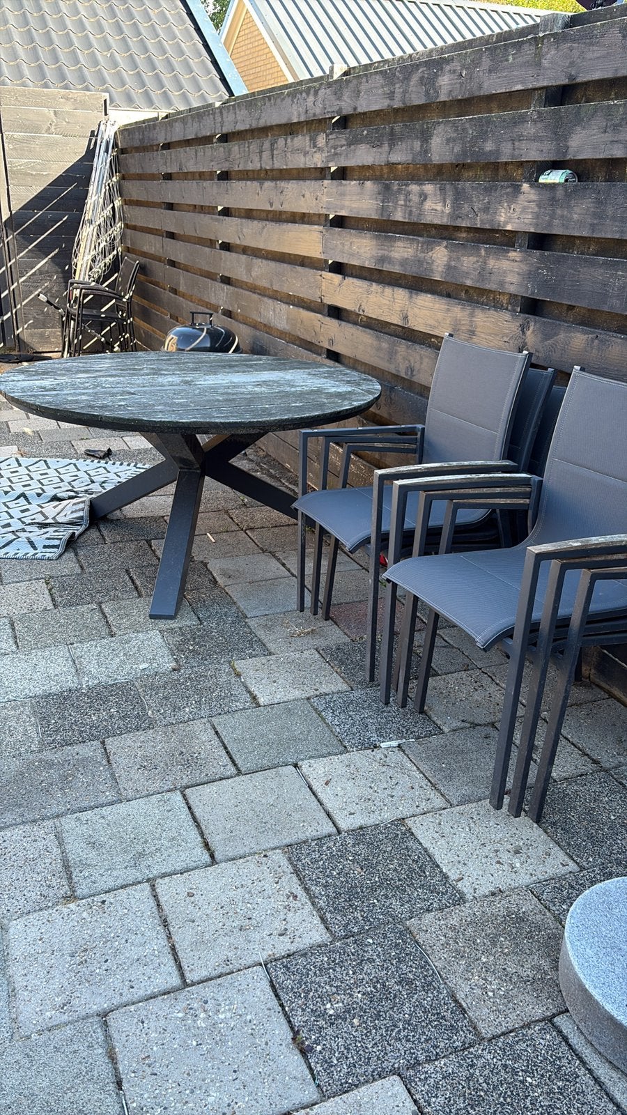 Tuinset, Ophalen, Gebruikt, 6 zitplaatsen, Tuinset