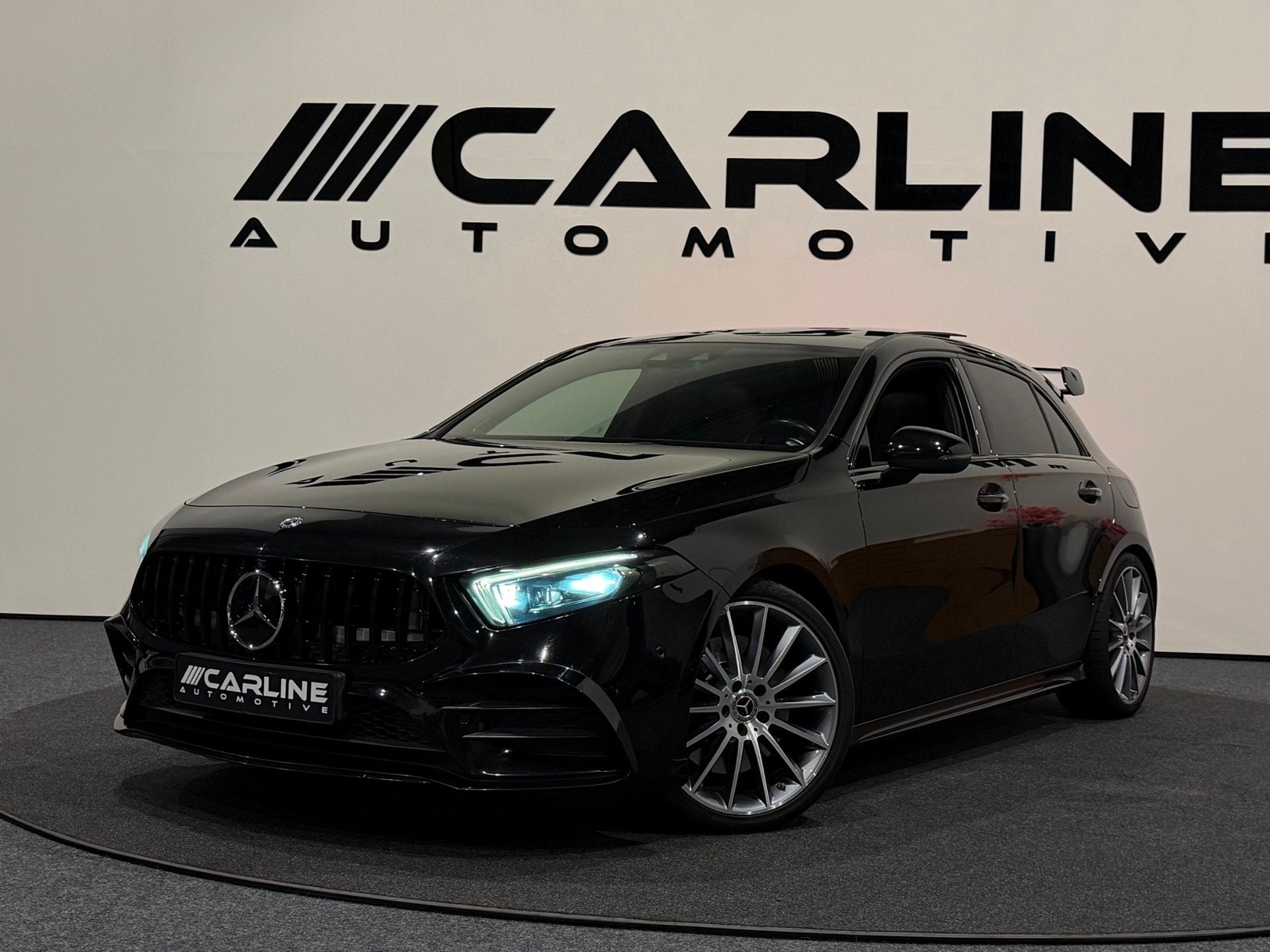 Mercedes-Benz A-klasse 250 Premium Plus PANO VIRTUAL ACC SFE, Auto's, Gebruikt, Euro 6, 4 cilinders, Automatische klimaatregeling
