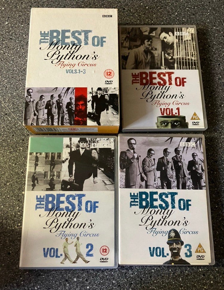The Best of Monty Python's Flying Circus 1 t/m3 - Import, Alle leeftijden, Ophalen of Verzenden, Zo goed als nieuw, Overige genres