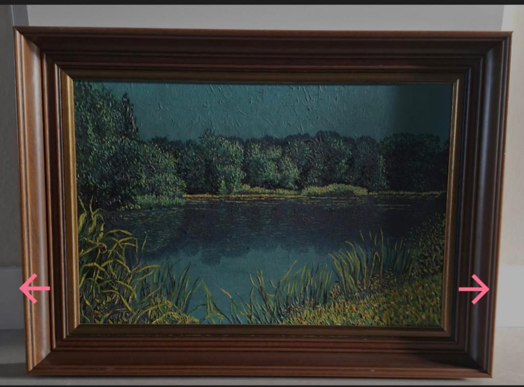 Schilderij K.P van der Mei 1954, Ophalen