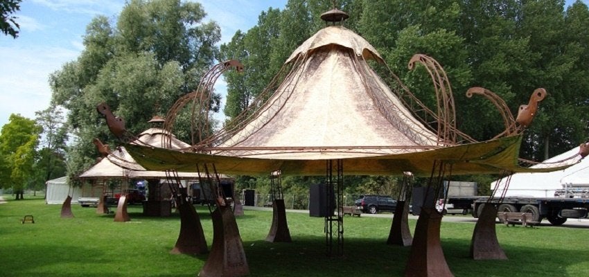 De Heavy Decor Iron Tent Overkapping, Ophalen, Gebruikt, Overige