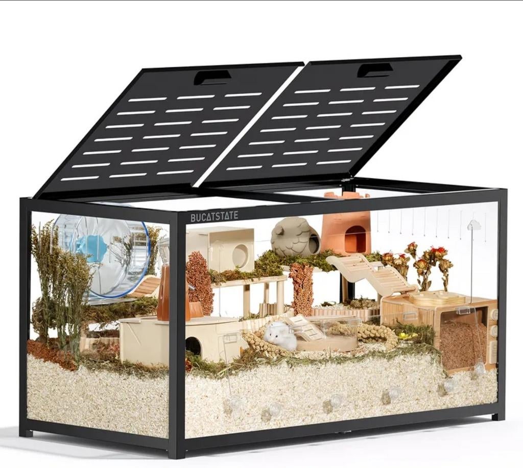 BUCATSTATE Hamster Guinea Cage 120x60x60 cm, Dieren en Toebehoren, Kooi, 110 cm of meer, Muis, Nieuw