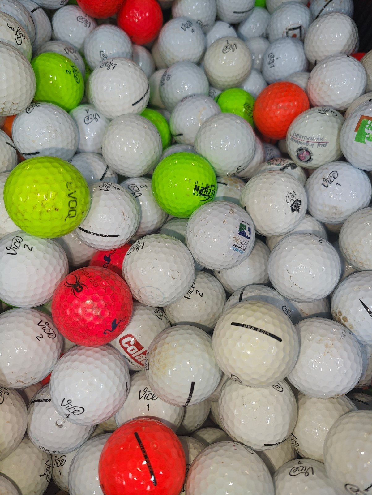 Vice pro golfballen 50 stuks, Ophalen of Verzenden, Bal(len)