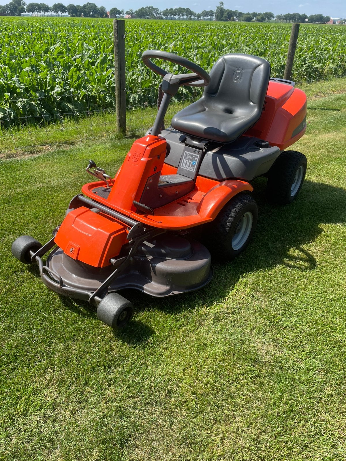 Husqvarna R13C hydrostaat mulch, Tuin en Terras, Ophalen, Gebruikt