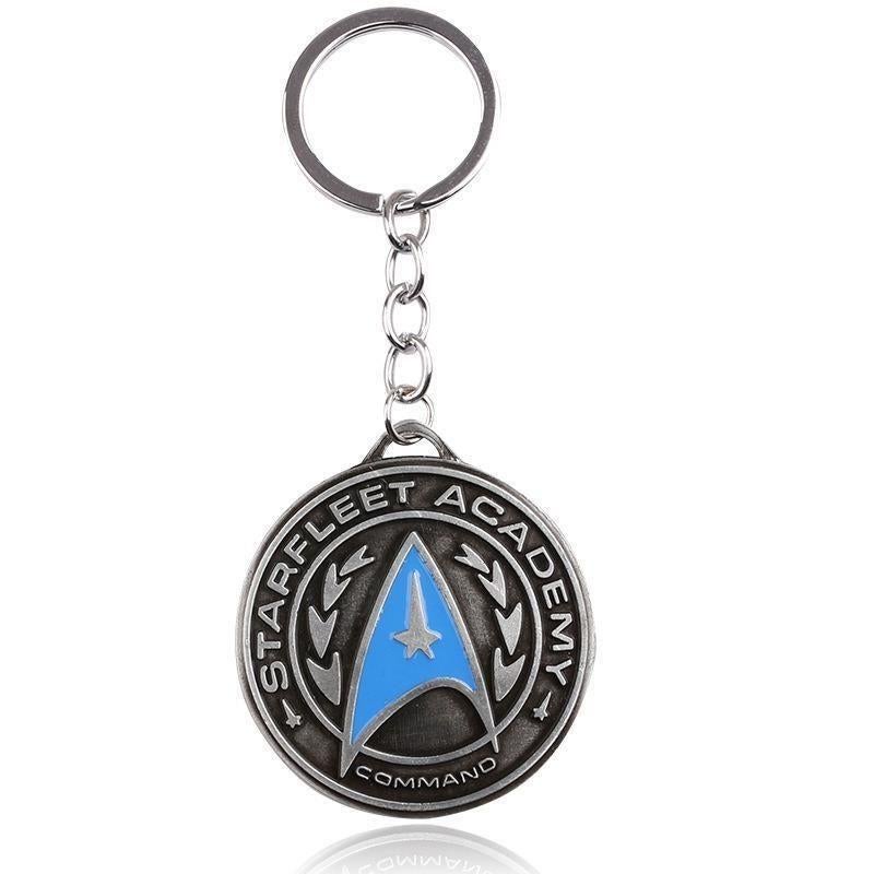 STAR TREK STARFLEET Academy Metalen Sleutelhanger, Ophalen of Verzenden, Nieuw, Transport