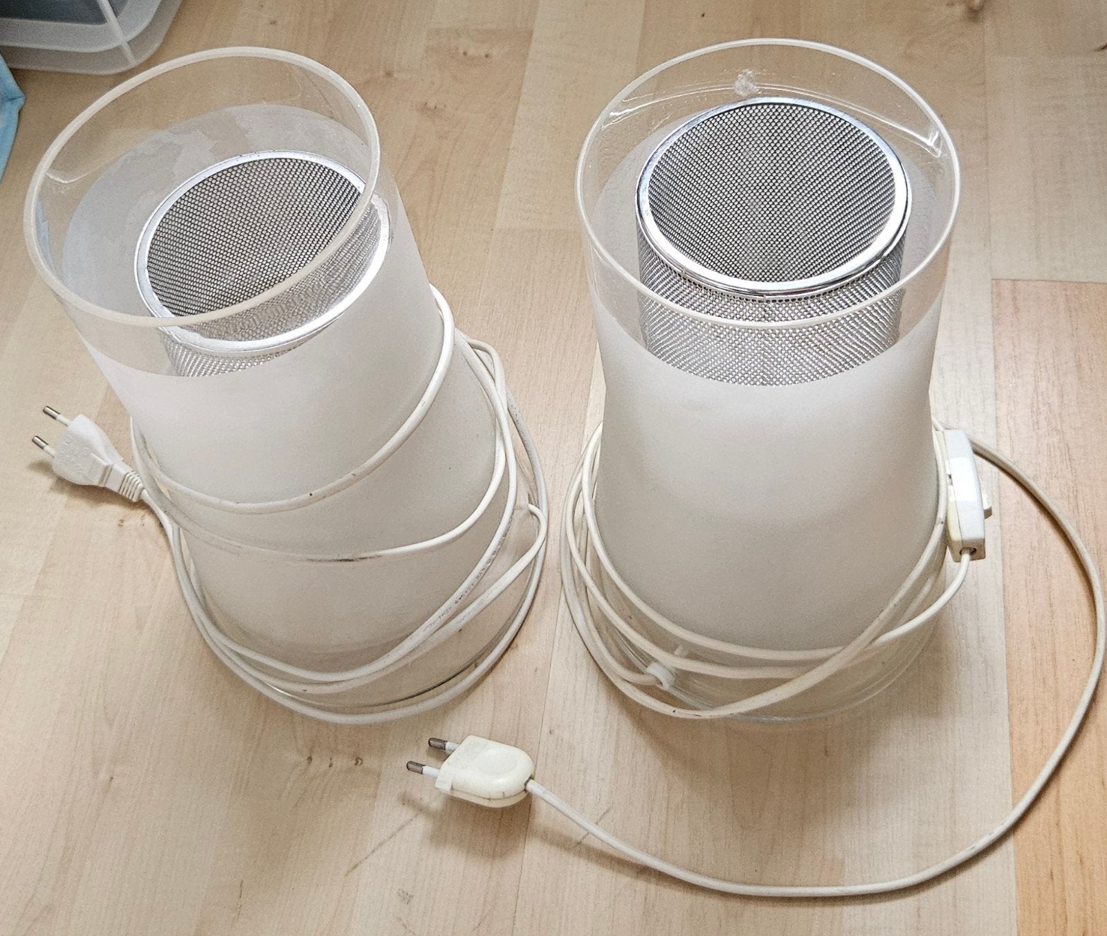 (nacht) Lamp IKEA, Gebruikt, 20 cm, Ophalen of Verzenden, Glas