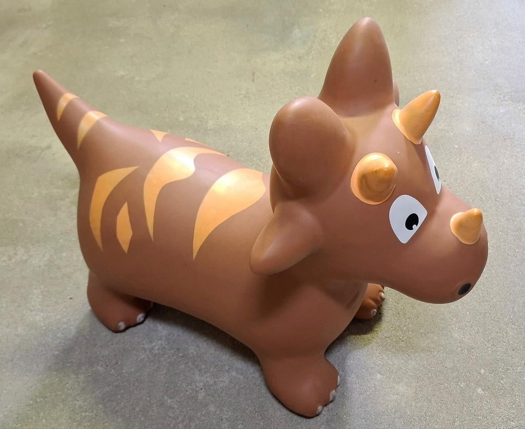 Opblaasbare Dino Springdier - Triceratops, Ophalen, Gebruikt
