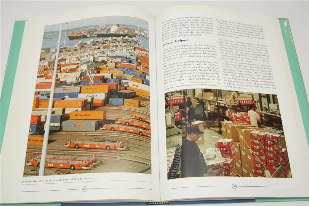 Nedlloyd Geschiedenis — 3 Decennia Scheepvaart Groot Boek, Gebruikt, -, -, Ophalen of Verzenden
